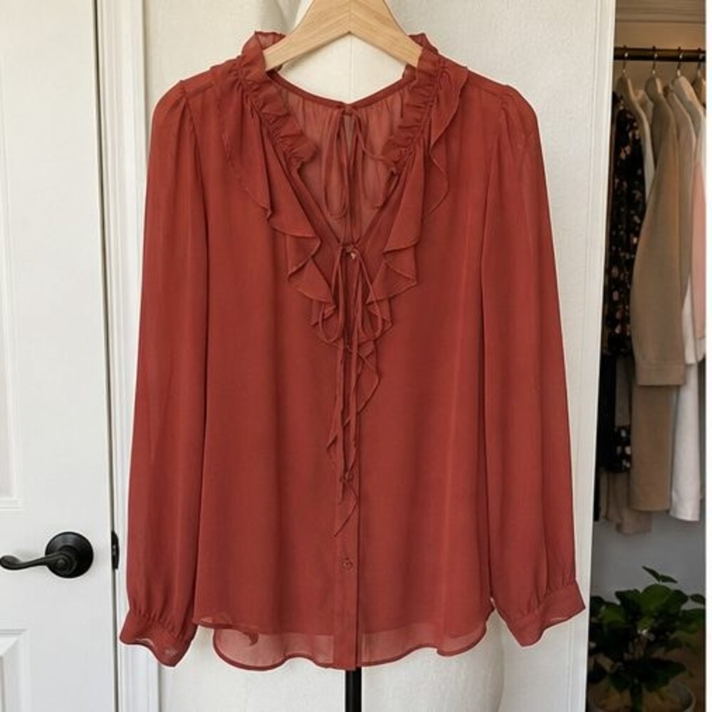 Rust Cami Blouse